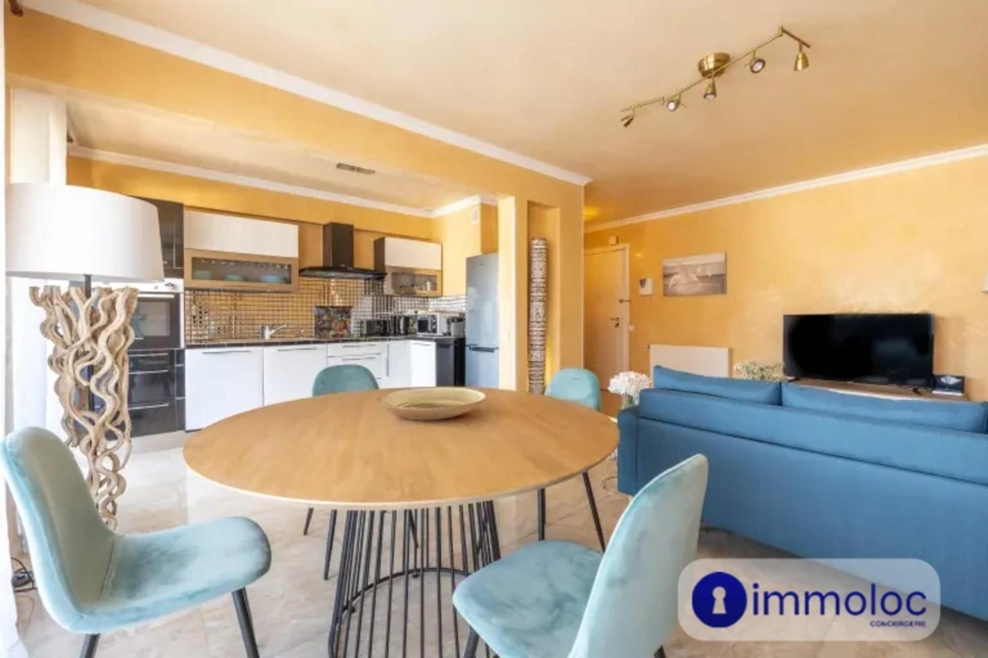 Air-Conditioned Apartment With Terrace Sea View Nice Exterior photo