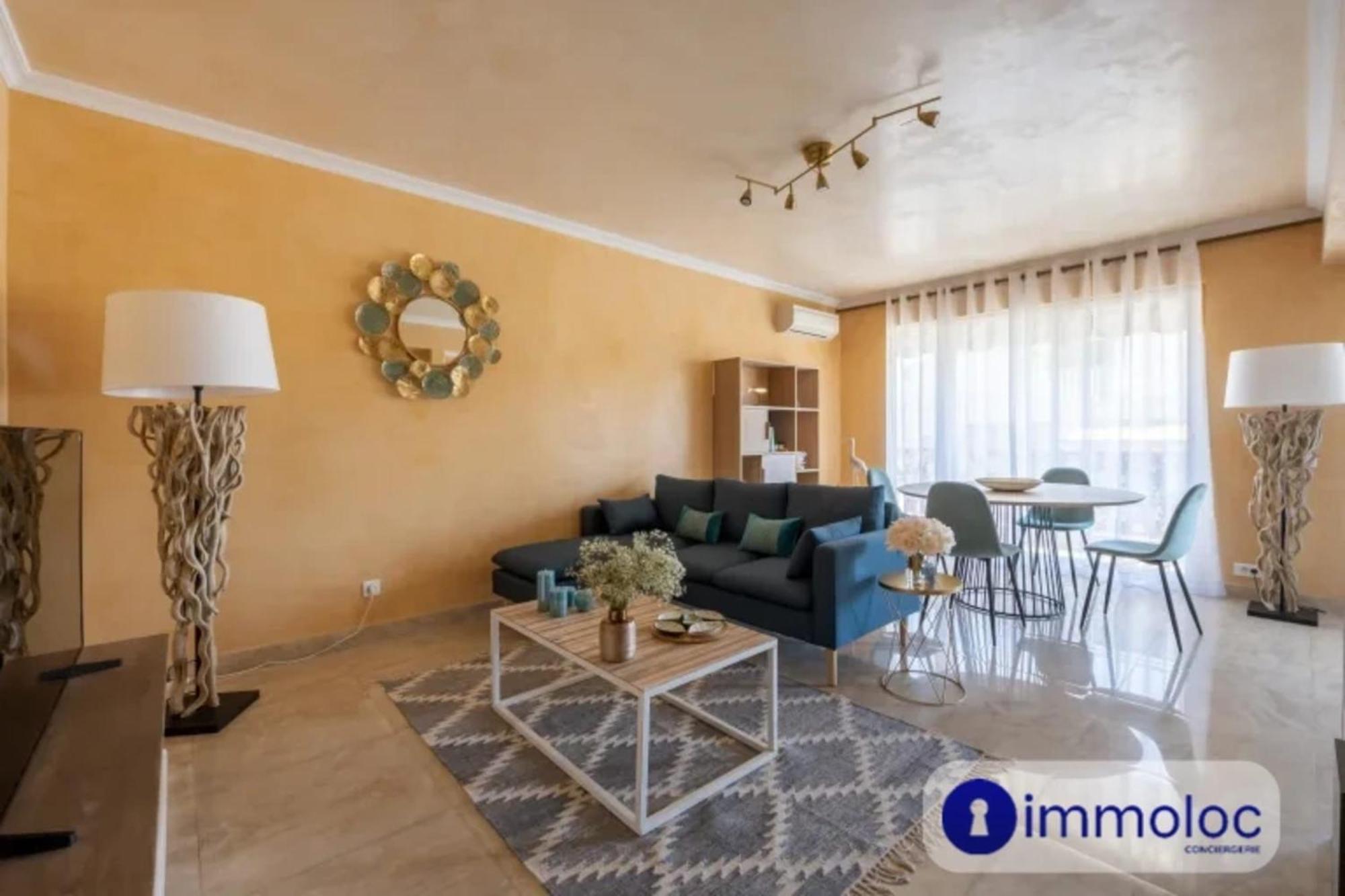 Air-Conditioned Apartment With Terrace Sea View Nice Exterior photo